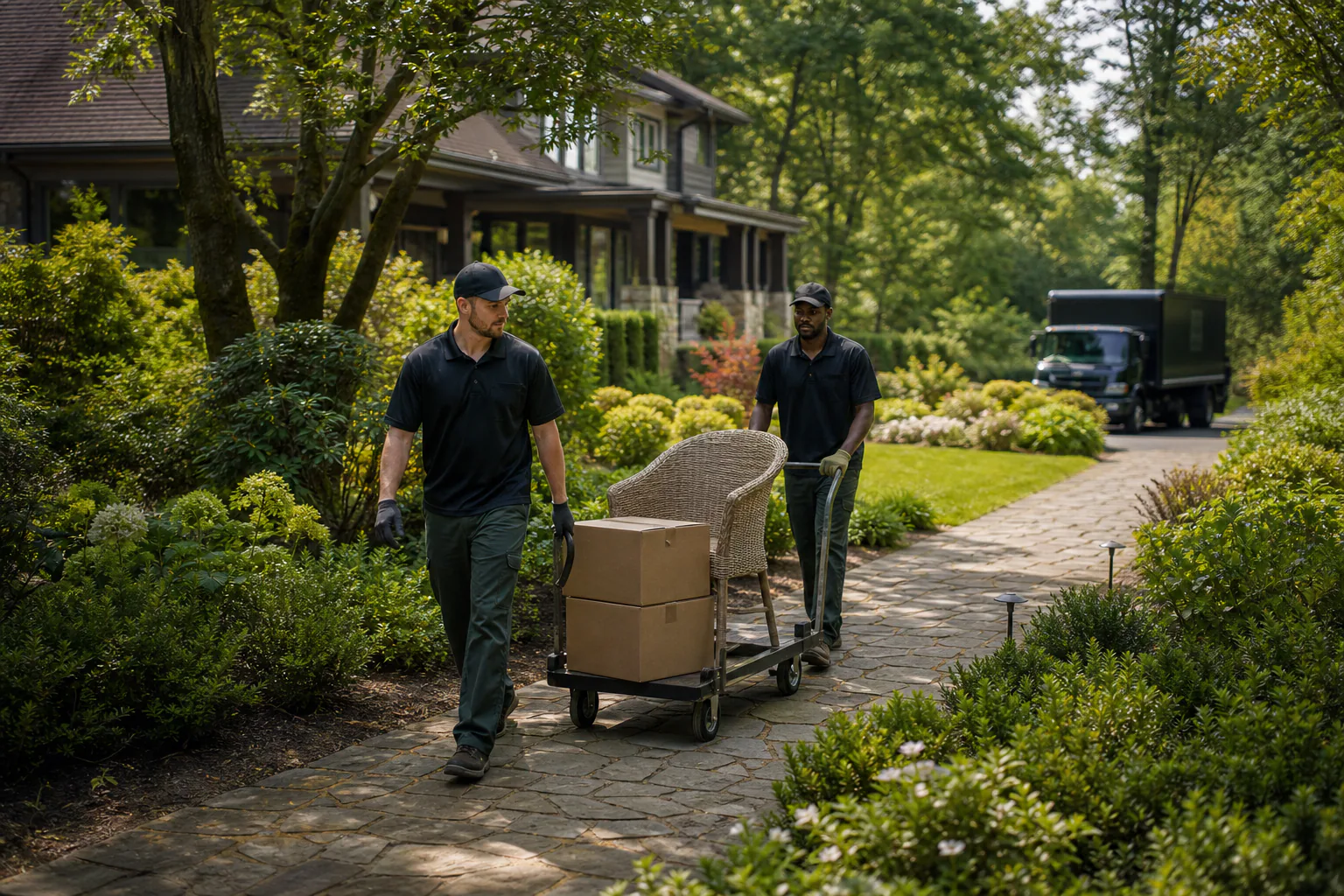Longer access routes make load fit and handling important.