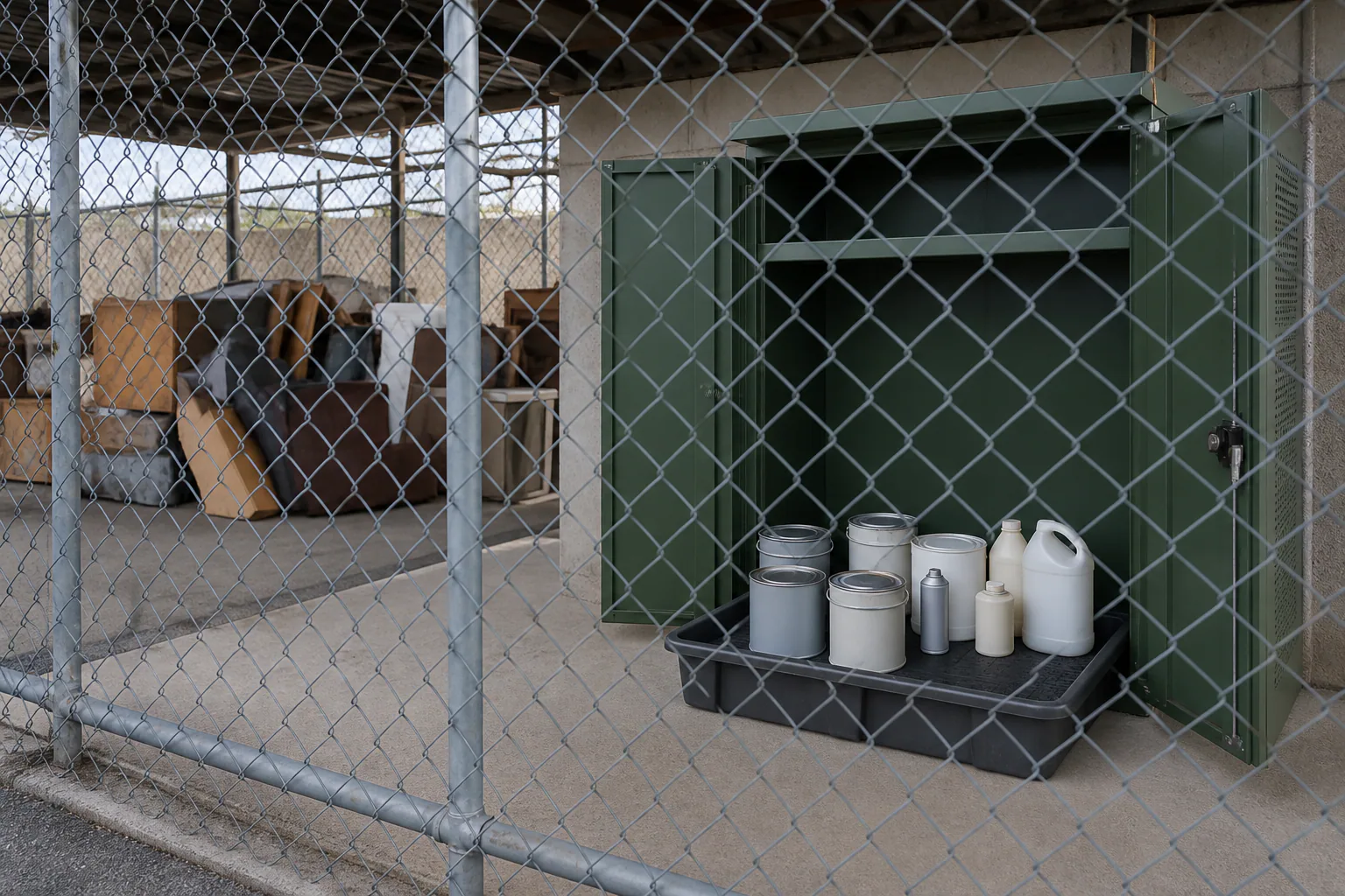 Some materials cannot enter an ordinary removal load.