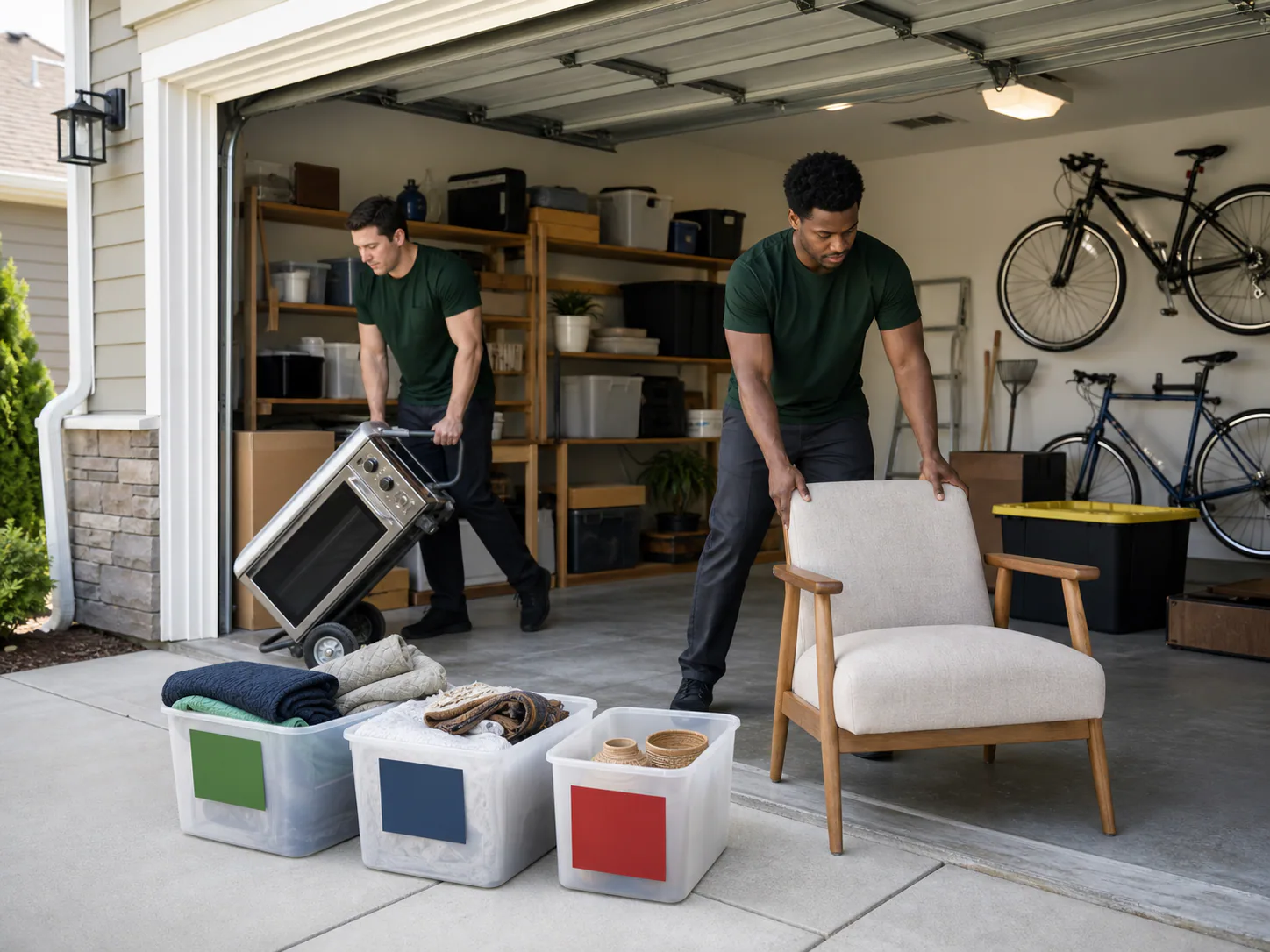 Garage and basement clearouts